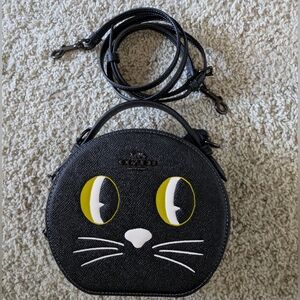 Coach Halloween Cat Canteen Crossbody Bag